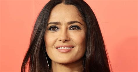 salma hayek nip slip|Salma Hayek Suffers Wardrobe Malfunction While Dancing in